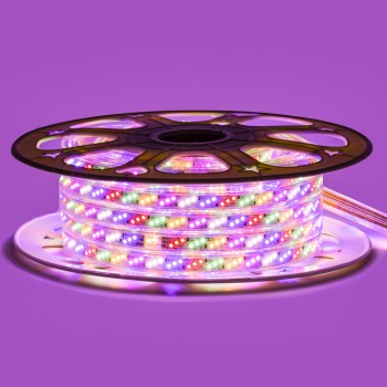 Led лента Multi-Color 220В smd2835 180LED/m 10W IP65, 1м