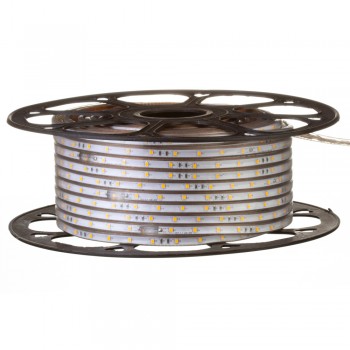 Led лента 220В белая теплая smd2835 120LED/m 12W IP65, 1м