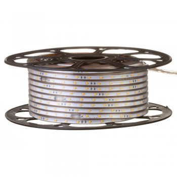 Led лента 220В белая smd2835 48LED/m 6W IP65, 1м