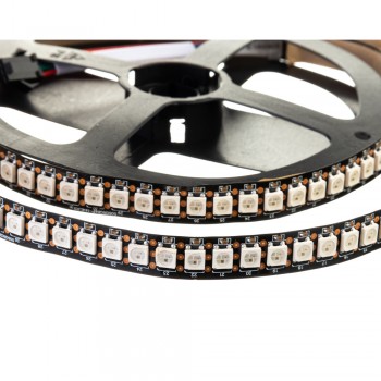 Led лента адресная AVT 5В smd5050 ws2812b 144LED/m IP20, 1м