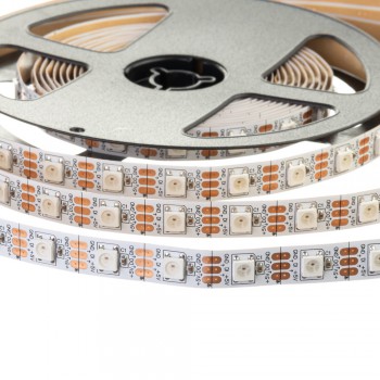 Led лента адресная AVT 5В smd5050 ws2812b 60LED/m IP20, 1м