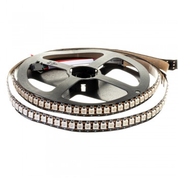 Led лента адресная AVT 5В smd5050 ws2812b 144LED/m IP20, 1м
