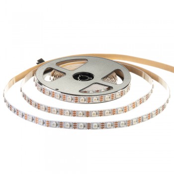 Led лента адресная AVT 5В smd5050 ws2812b 60LED/m IP20, 1м