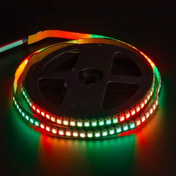 Led лента адресная AVT 5В smd5050 ws2812b 144LED/m IP20, 1м