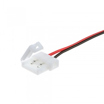 Led коннектор 8 mm (провод+зажим)