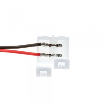 Led коннектор 8 mm (провод+зажим)