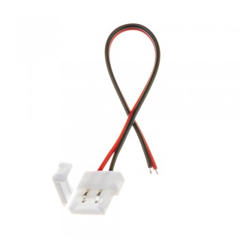 Led коннектор 10 mm (провод+зажим)