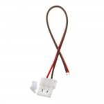 Led коннектор 8 mm (провод+зажим)