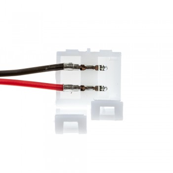 Led коннектор 10 mm (провод+зажим)
