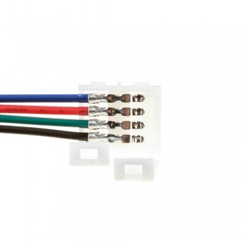 Led коннектор RGB 10 mm (провод+2 зажима)