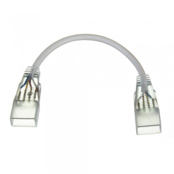 Коннектор двухсторонний для ленты 220В 5mm+провод 2pin