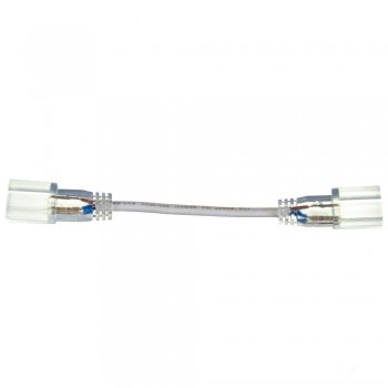 Коннектор двухсторонний для ленты 220В 5mm+провод 2pin