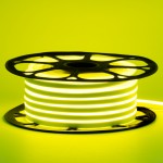Led неон 12В лимонный 8х16 пвх smd2835 120LED/m 6W IP65, 1м
