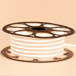 Led неон 12В белый теплый 8х16 пвх smd2835 120LED/m 6W IP65, 1м