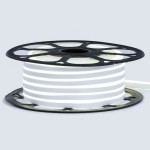 Led неон 12В нейтральный белый 8х16 пвх smd2835 120LED/m 6W IP65, 1м