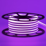 Неоновая лента светодиодная фиолетовая 12V 6х12 AVT-smd2835 120LED/м 11Вт/м IP65