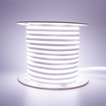 Led неон 220В белый AVT smd2835 120LED/m 7W IP65, 1м