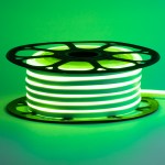 Led неон 220В зеленый AVT-1 smd2835 120LED/m 7W IP65, 1м
