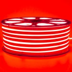 Led неон 220В красный smd2835 120LED/m 12W IP65, 1м