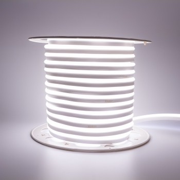 Led неон 220В нейтральный белый AVT smd2835 120LED/m 7W IP65, 1м