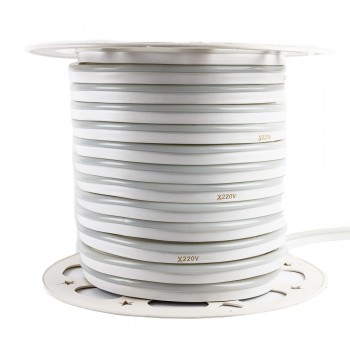 Led неон 220В розовый AVT smd2835 120LED/m 7W IP65, 1м