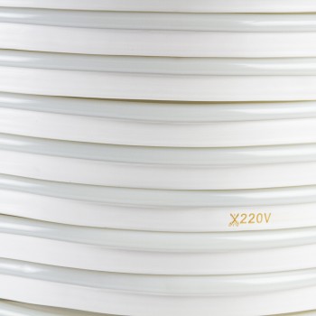 Led неон 220В красный AVT smd2835 120LED/m 7W IP65, 1м