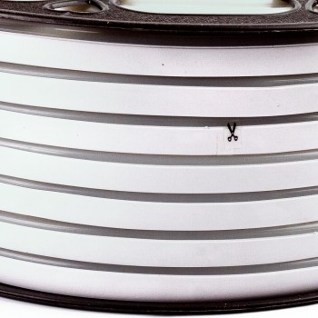 Led неон AVT 220В белый теплый 8х16 smd2835 120LED/m 7W IP65, 1м