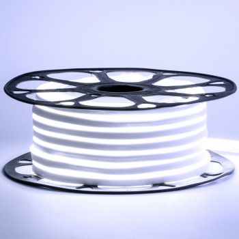 Led неон 220В белый холодный AVT-1 smd2835 120LED/m 7W IP65, 1м