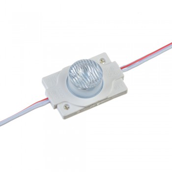 Модуль инжекторный светодиодный белый теплый 12в smd3030 1LED 1.5Вт герметичный