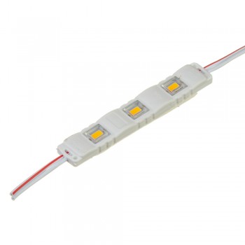 Модуль МТК 12V белый тёплый 3led smd5730 1Вт IP65