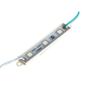 Модуль МТК 12V зелёный 3led smd5050 0.72Вт IP65