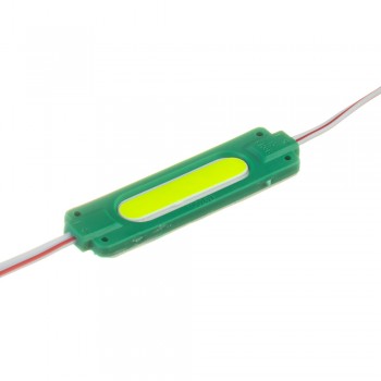 Модуль светодиодный зеленый 24в COB 1LED 2Вт герметичный