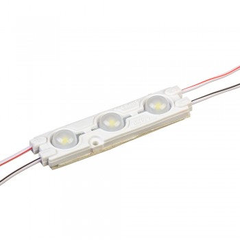 Модуль 12V белый холодный 3led smd5730 1.5Вт IP65