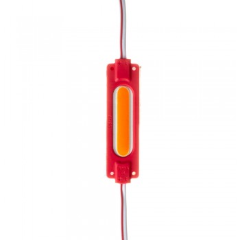 Модуль СОВ 12V красный 1led 2Вт овальный IP65