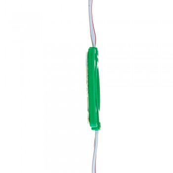 Модуль СОВ 12V зеленый 1led 2.4Вт круг IP65
