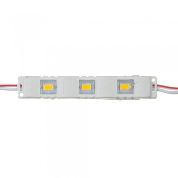 Модуль МТК 12V белый тёплый 3led smd5730 1Вт IP65