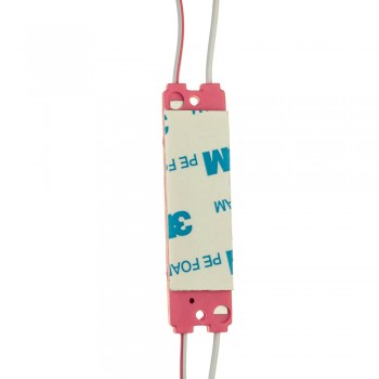 Светодиодный модуль СОВ 12V розовый 1led 1,5W IP65