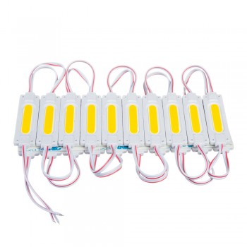Модуль светодиодный белый теплый 12в COB 1LED 2Вт герметичный