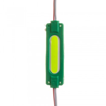 Модуль СОВ 12V зеленый 1led 2Вт овальный IP65