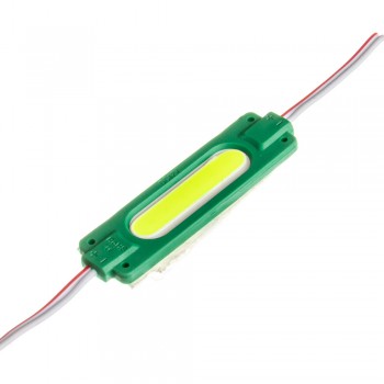 Модуль СОВ 12V зеленый 1led 2Вт овальный IP65