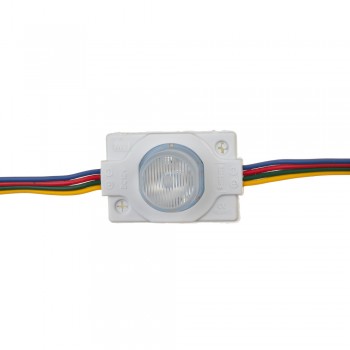 Модуль MTK инжекторный светодиодный RGB 12в smd3030 1LED 1.5Вт герметичный