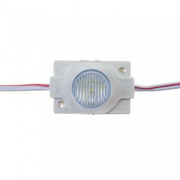 Модуль инжекторный светодиодный белый теплый 12в smd3030 1LED 1.5Вт герметичный