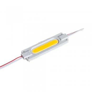 Модуль светодиодный белый теплый 12в COB 1LED 2Вт герметичный