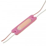 Светодиодный модуль СОВ 12V розовый 1led 1,5W IP65