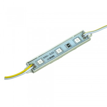 Модуль МТК 12V жёлтый 3led smd5050 0.72Вт IP65