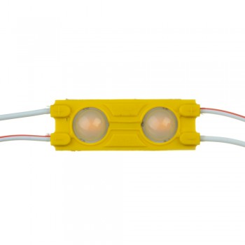 Модуль МТК 12V жёлтый 2led smd5730 1Вт IP65