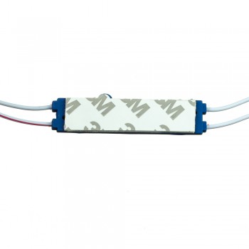 Модуль светодиодный синий 12в smd5730 3LED 1.5Вт герметичный