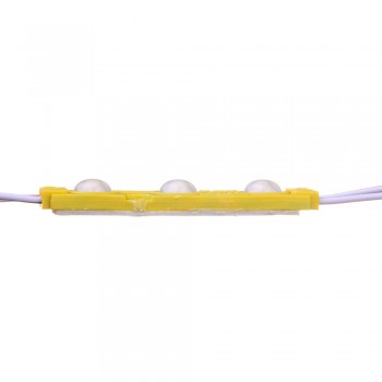 Модуль светодиодный желтый 12в smd5730 3LED 1.5Вт герметичный