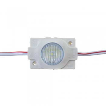 Модуль инжекторный светодиодный белый 12в smd3030 1LED 1.5Вт герметичный