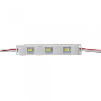 Модуль МТК 12V белый холодный 3led smd5730 1Вт IP65